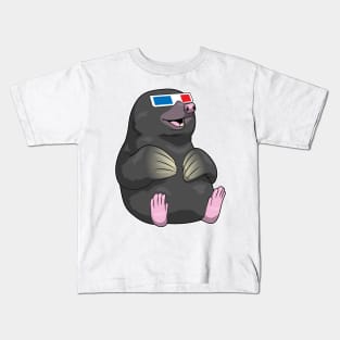 Mole Glasses Kids T-Shirt